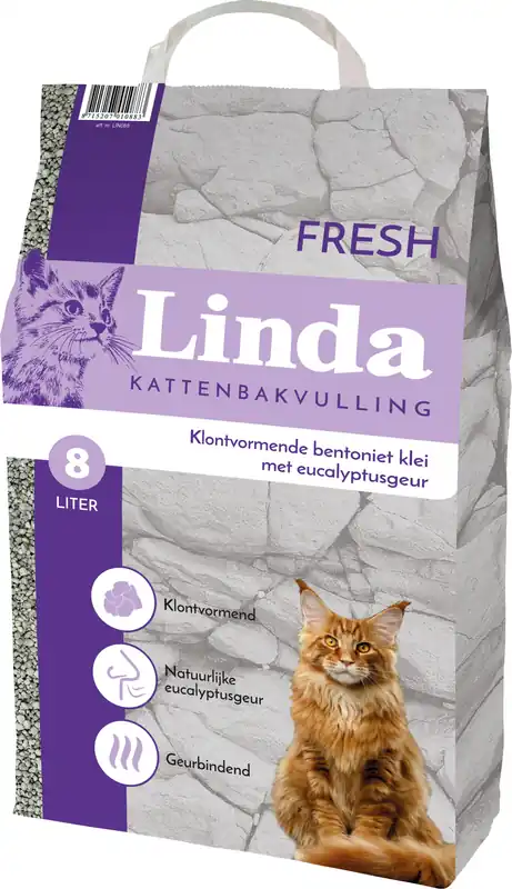 Alleen Vandaag Linda kattenbakvulling Fresh 8 ltr