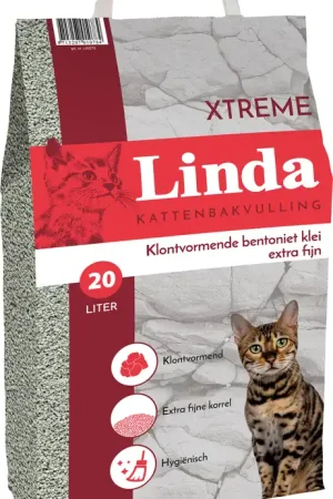 Linda kattenbakvulling X-Treme 20 ltr Favoriet