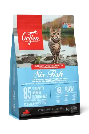 Orijen kattenvoer 6 Fish 1,8 kg Alleen Vandaag