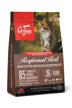 Exclusieve Aanbieding Orijen kattenvoer Regional Red 1,8 kg