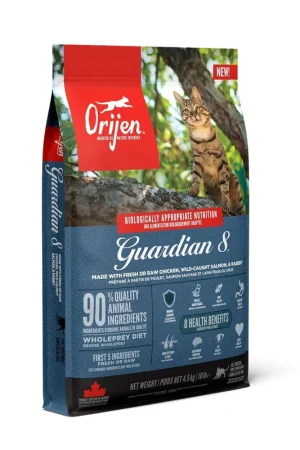Orijen kattenvoer Whole Prey Guardian 8 4,5 kg Gratis Retour