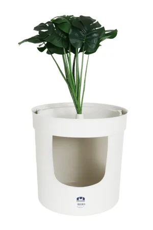 Beperkt Aanbod Moderna Kattenbak Hidden Planter Wit