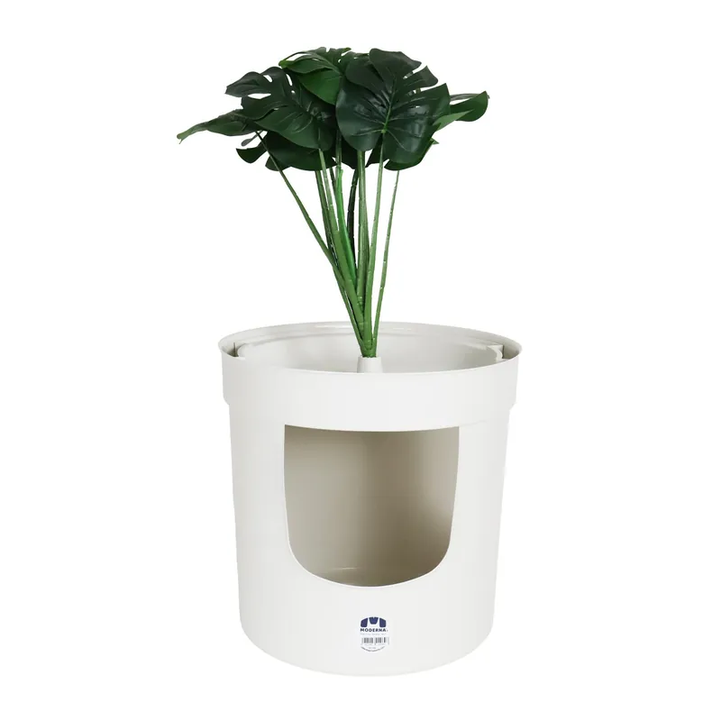 Beperkt Aanbod Moderna Kattenbak Hidden Planter Wit