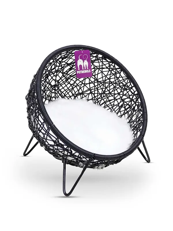 Petrebels Kattenmand House Of Heaven Amsterdam 47 Black Actieprijs