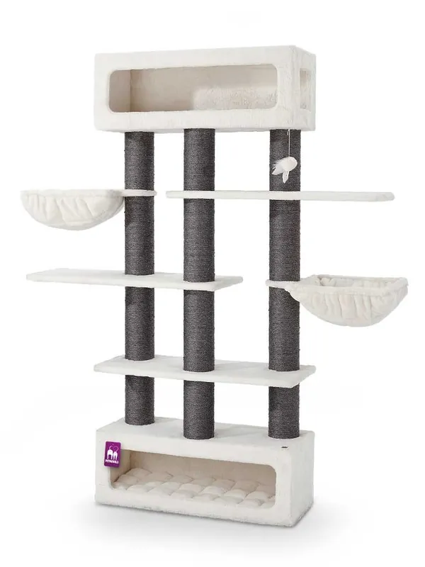 Gereduceerde Prijs Petrebels krabmeubel Lucky Bastards Lookout 215 Off White
