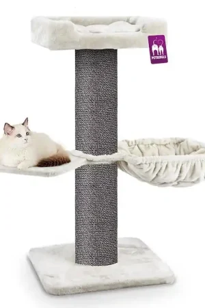 Voordeelprijs Petrebels krabpaal The Rebels Maine Coon 117 Off White