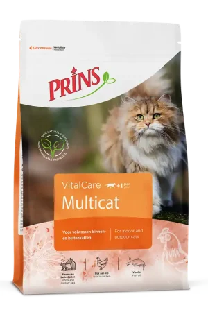 Weekendaanbieding Prins kattenvoer VitalCare Multicat 1,5 kg