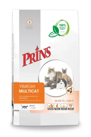 Flitsaanbieding Prins kattenvoer VitalCare Multicat 10 kg