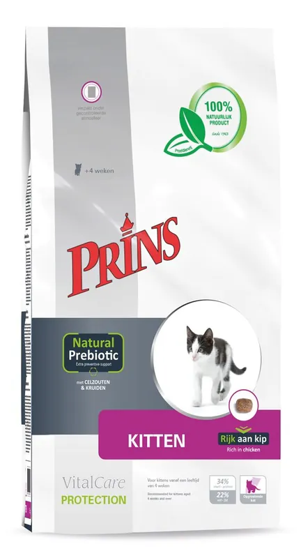 Prins kattenvoer VitalCare Protection Kitten 1,5 kg Tijdelijk Beschikbaar