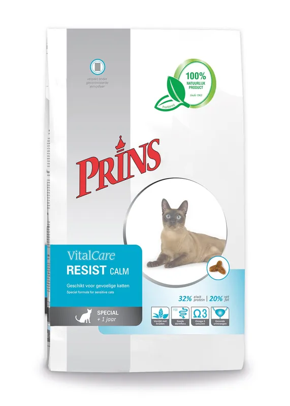 Goedkoop Prins kattenvoer VitalCare Resist Calm 10 kg