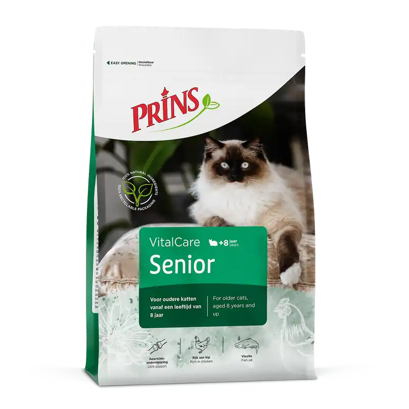 Populair Prins kattenvoer VitalCare Senior 1,5 kg