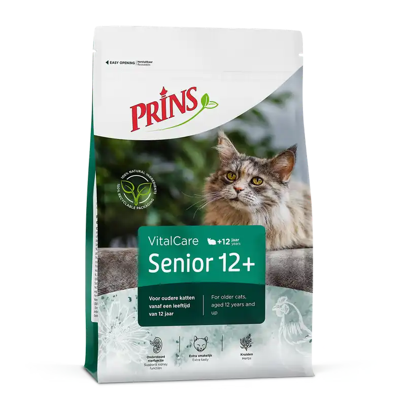 Prins kattenvoer VitalCare Senior 12+ 1,5 kg Weekendaanbieding