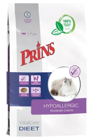 Direct Verzonden Prins VitalCare Dieet Hypoallergic Moderate Calorie 1,5 kg