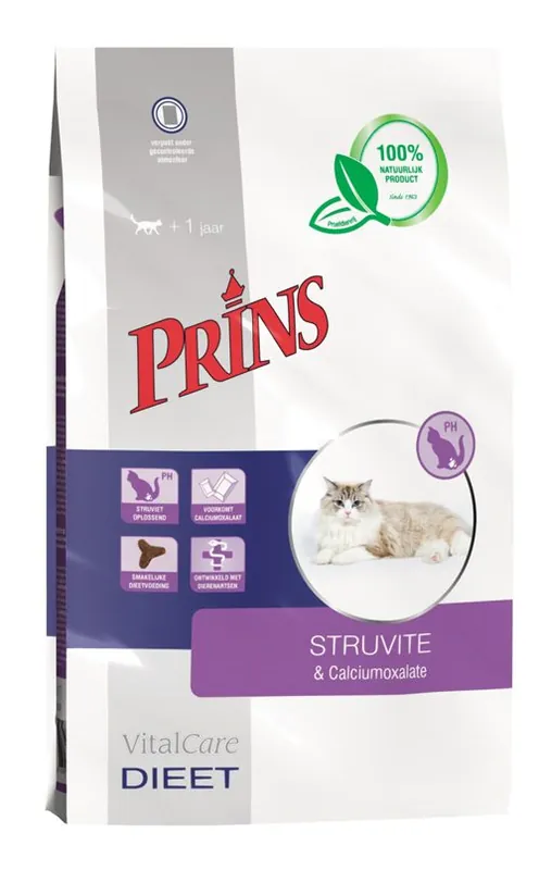 Exclusieve Aanbieding Prins Vitalcare Dieet Struvite & Calciumoxalate 1,5 kg