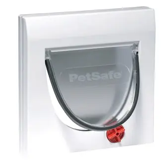 PetSafe Staywell kattenluik Classic Manual 4-Way wit Betrouwbaar