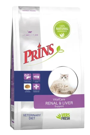 Prins Kattenvoer VitalCare Diet Renal & Liver Support 5 kg Gecertificeerd