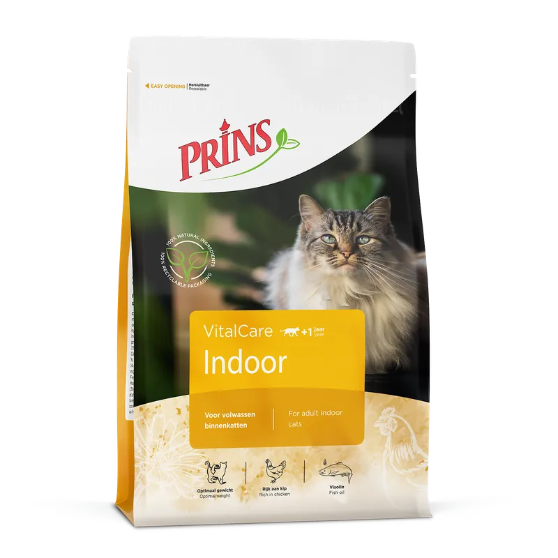 Koop Vandaag Prins kattenvoer VitalCare Indoor 1,5 kg