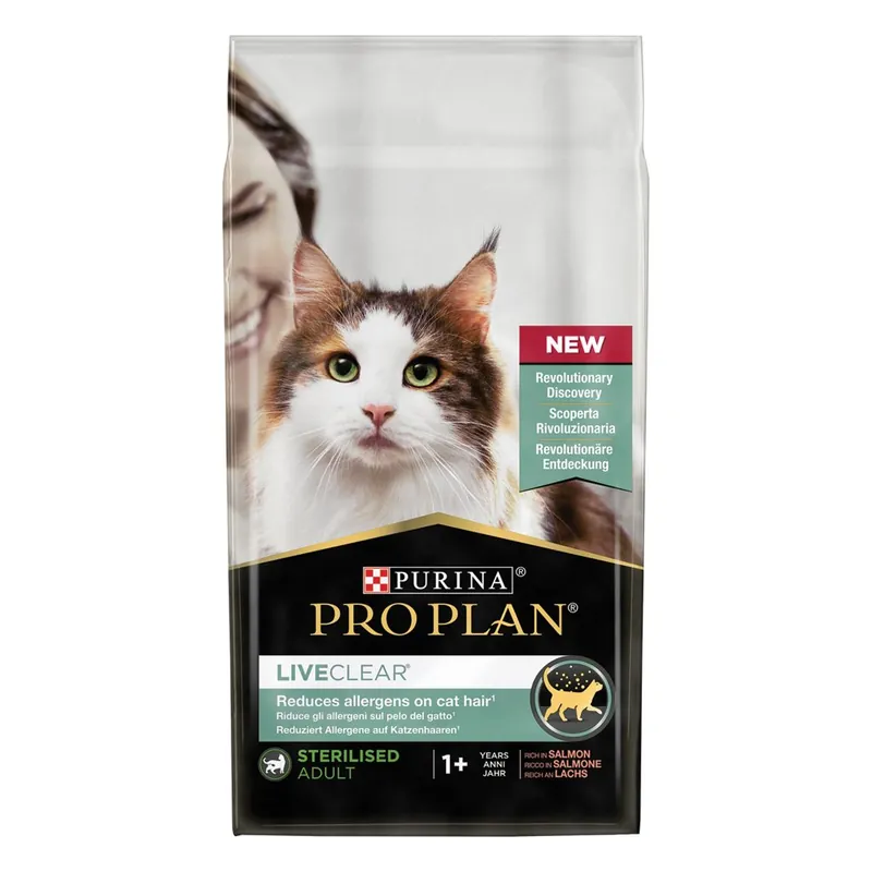 Pro Plan kattenvoer Liveclear sterilised Adult Zalm 1,4 kg Hete Deal