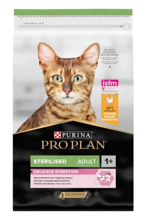 Pro Plan kattenvoer Sterilised Adult 1+ Kip 10 kg Alleen Vandaag