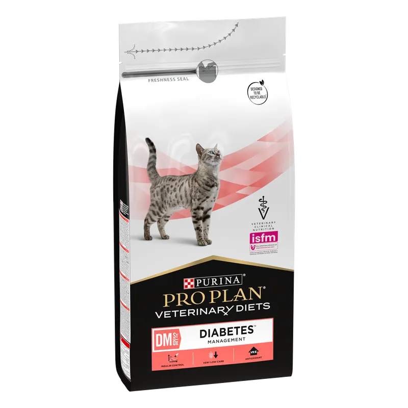 Pro Plan Veterinary Diets Kattenvoer DM Diabetes Management 1,5 Kg Koopje