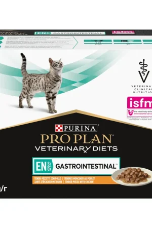 Pro Plan Veterinary Diets Kattenvoer EN Chicken 10 x 85 gr Koop Vandaag
