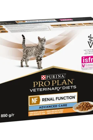 Koop Vandaag Pro Plan Veterinary Diets Kattenvoer NF Chicken 10 x 85 gr