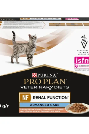 Pro Plan Veterinary Diets Kattenvoer NF Salmon 10 x 85 gr Gecertificeerd