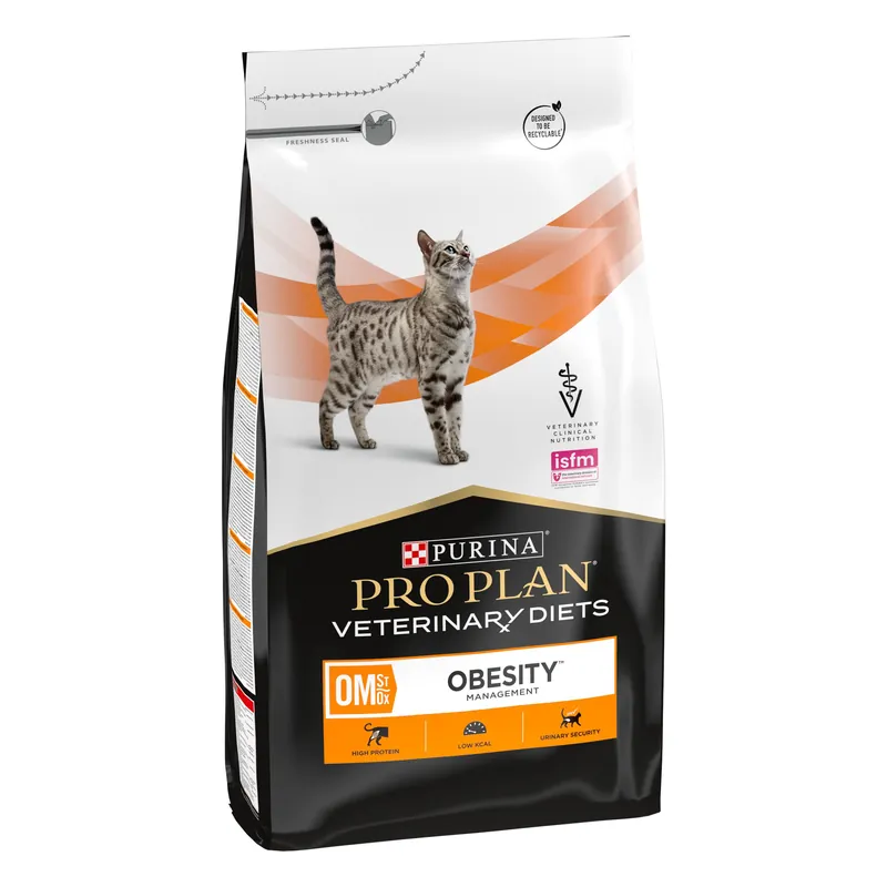 Nieuw Pro Plan Veterinary Diets Kattenvoer OM Obesity Management 5 kg