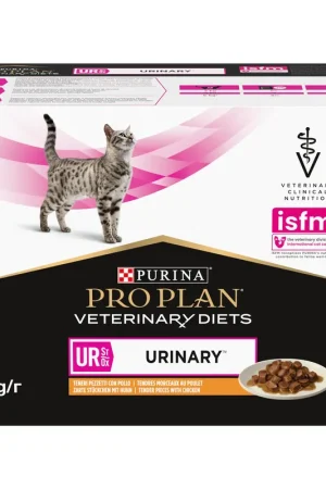 Pro Plan Veterinary Diets Kattenvoer UR Urinary Chicken 10 x 85 gr Lage Kosten
