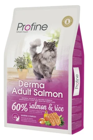 Beste Prijs Profine kattenvoer Derma Adult Salmon 10 kg