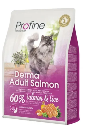 Bestseller Profine kattenvoer Derma Adult Salmon 2 kg