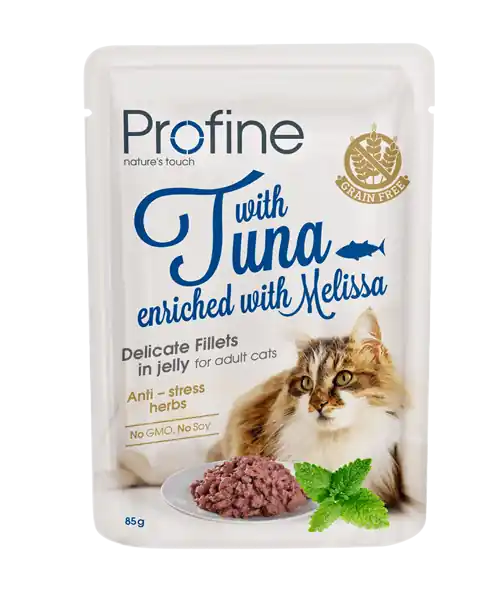 Laatste Kans Profine kattenvoer Fillets in Jelly Adult Tuna 85 gr