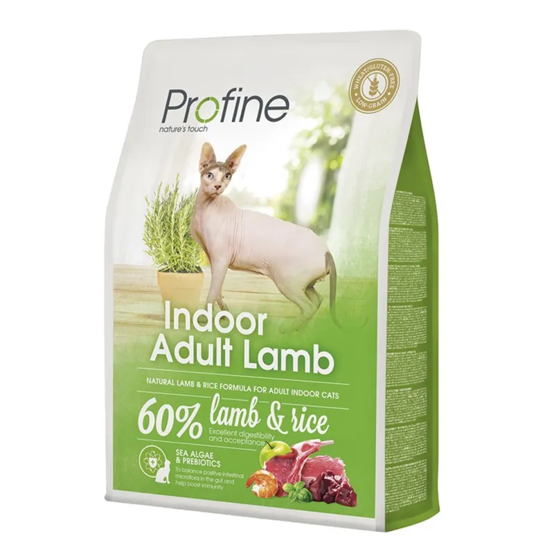 Direct Verzonden Profine kattenvoer Indoor Adult Lamb 2 kg