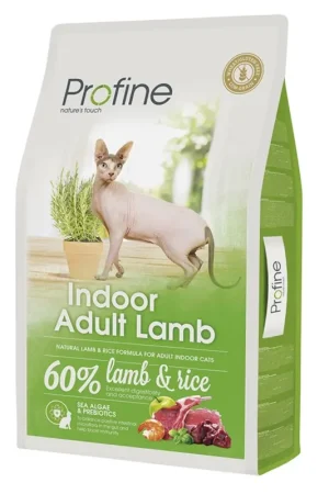 Profine kattenvoer Indoor Adult Lamb 10 kg Korting