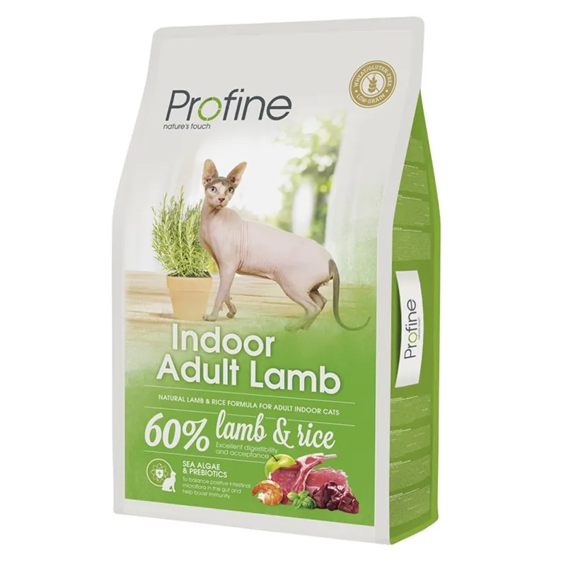 Profine kattenvoer Indoor Adult Lamb 10 kg Korting