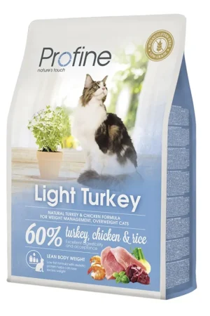Fabrieksprijs Profine kattenvoer Light Turkey 2 kg