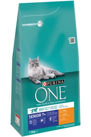 Betrouwbaar Purina One Kattenvoer Senior kip en volkoren granen 1,5 kg