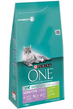 Purina One Kattenvoer Sensitive kalkoen en rijst 1,5 kg Bestseller