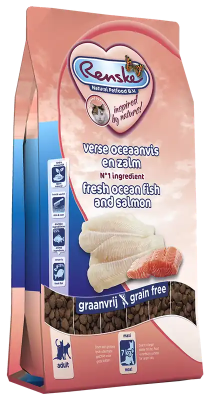 Renske kattenvoer Super Premium Maxi 1,5 kg Gratis Retour