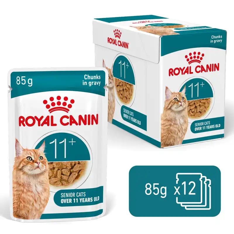 Royal Canin Kattenvoer Ageing 11+ in gravy 12 x 85 gr Direct Beschikbaar