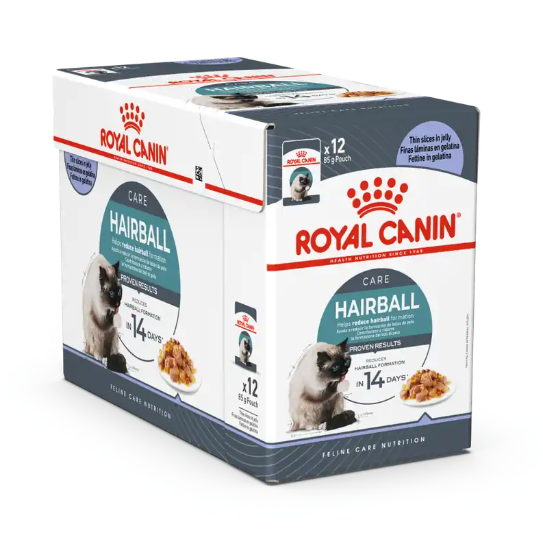 Express Levering Royal Canin Kattenvoer Hairball Care in Jelly 12 x 85 gr