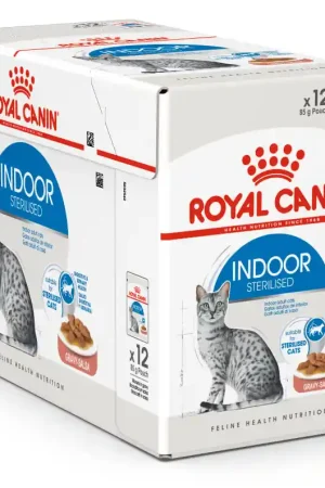 Gratis Retour Royal Canin Kattenvoer Indoor in Gravy 12 x 85 gr