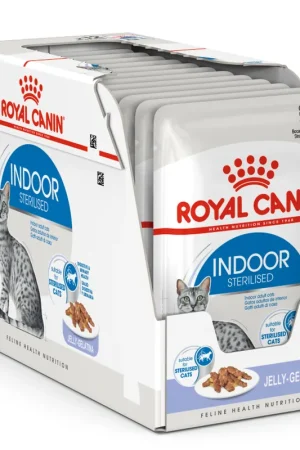 Weekendaanbieding Royal Canin Kattenvoer Indoor in Jelly 12 x 85 gr