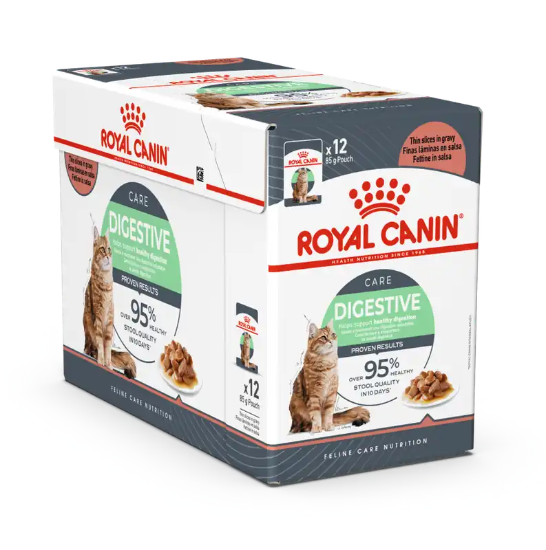 Must-Have Royal Canin Kattenvoer Digest Care in Gravy 12 x 85 gr