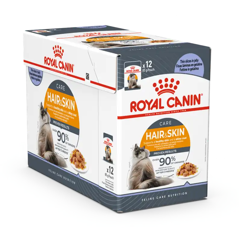 Lage Kosten Royal Canin Kattenvoer Hair & Skin in Jelly 12 x 85 gr