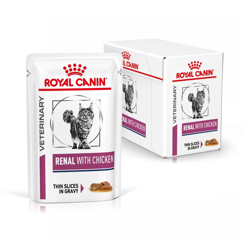 Op = Op Royal Canin kattenvoer Renal kip 12 x 85 gr