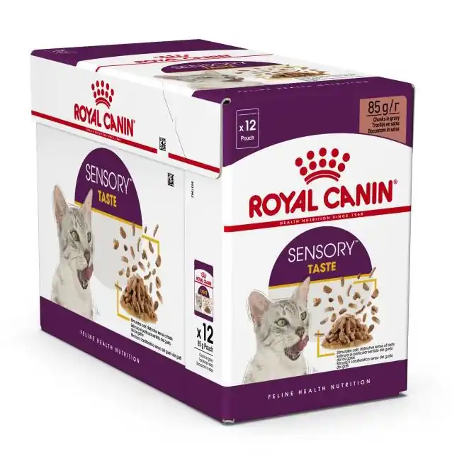 Royal Canin Kattenvoer Sensory Taste in gravy 12 x 85 gr Gecertificeerd