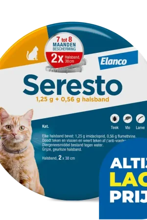 Exclusieve Aanbieding Seresto Band voor Katten 2 st