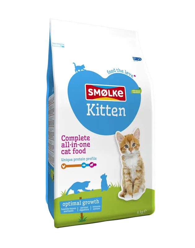 Smølke kattenvoer Kitten 4 kg Seizoensaanbieding