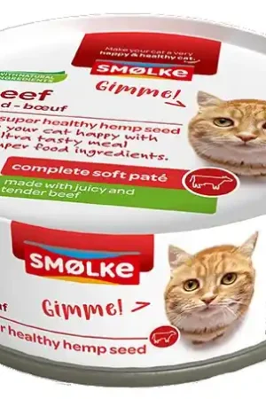 Beste Prijs Smølke kattenvoer Soft Paté Beef 80 gr